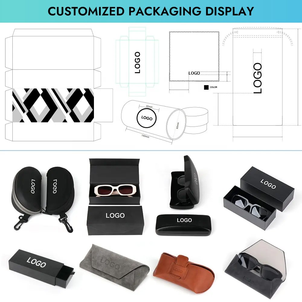 fashionable Custom Logo 2024 shades dark lens Black UV400 Wholesale Unisex vintage Plastic retro multi colors Square Sunglasses