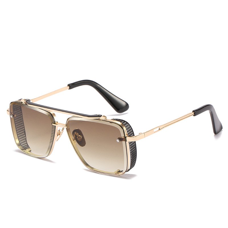 Luxury Metal Glasses Men Women Sunglasses Shades UV400