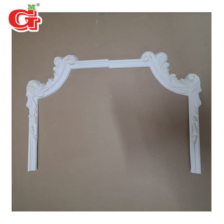 Modern house wall decorative box moulding primed wall frame moulding and corners for bedroom decoration