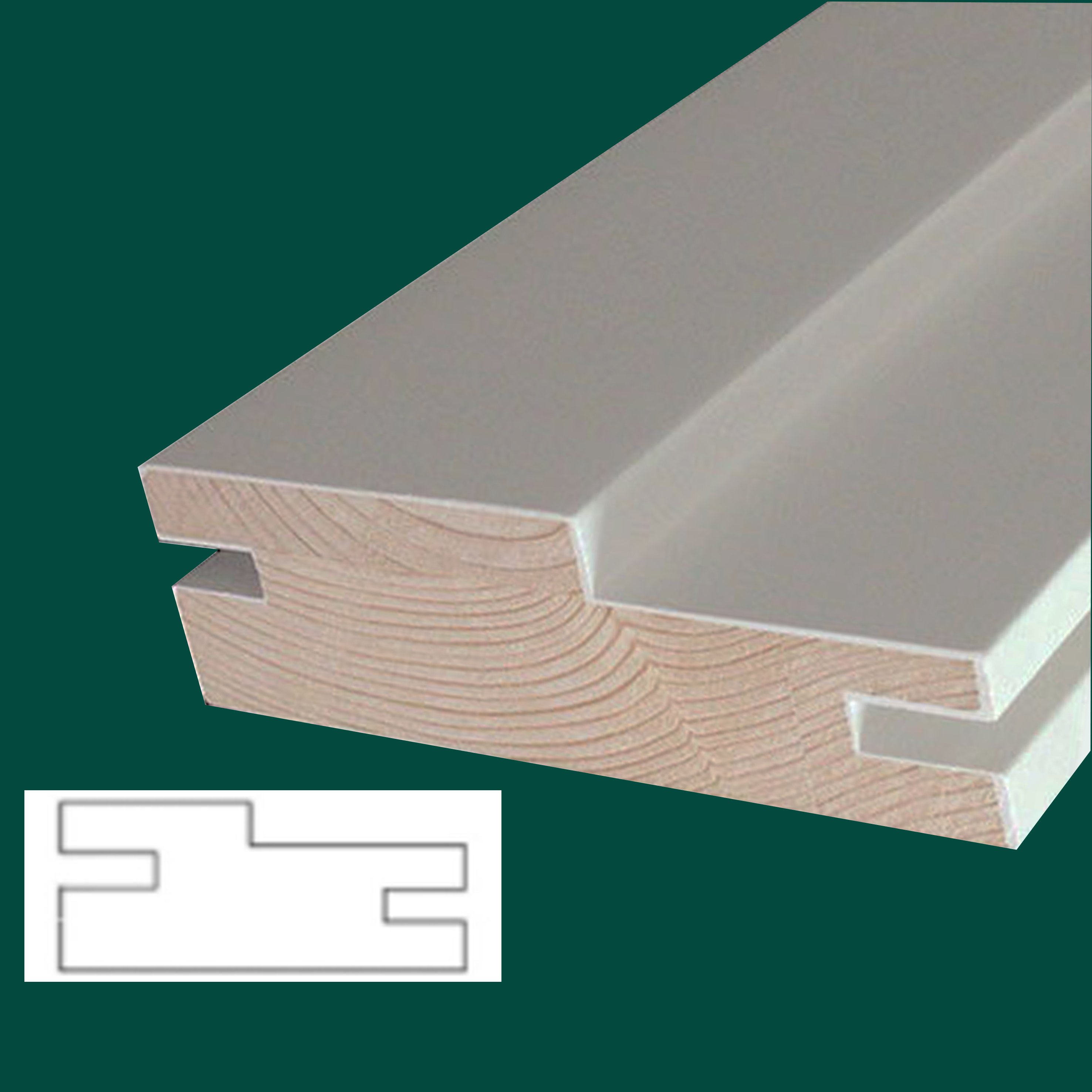 Hot Selling Room Interior Primed Jamb Moulding Wood Door Frame Moulding