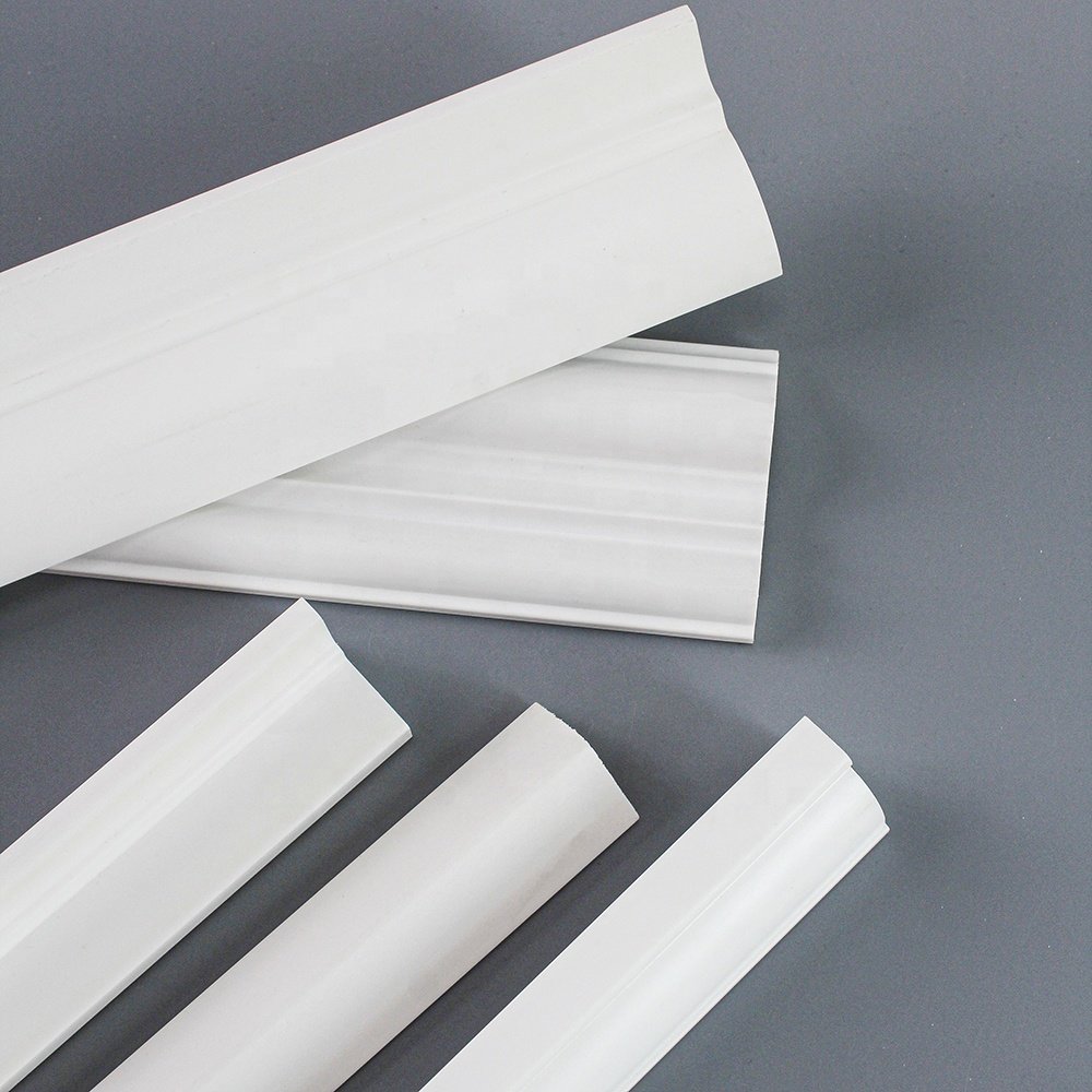 Wholesale Light Weight PS Polystyrene Ceiling Cornice Moulding Living Room Plastic Mold Interior Decoration