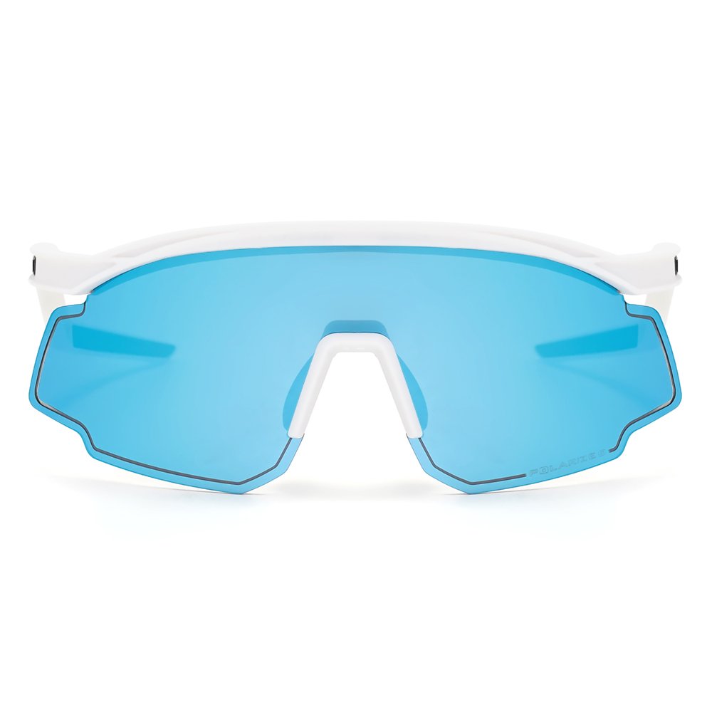 Designer Custom Sports Sunglasses with Interchangeable Lens Strap Photochromic Glass for Sport Cycling Running Riding Red Lenses