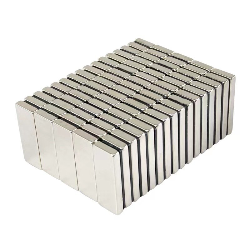 N52 N35 N42 40x20x10 Neodymium Magnet with Nickel Coating