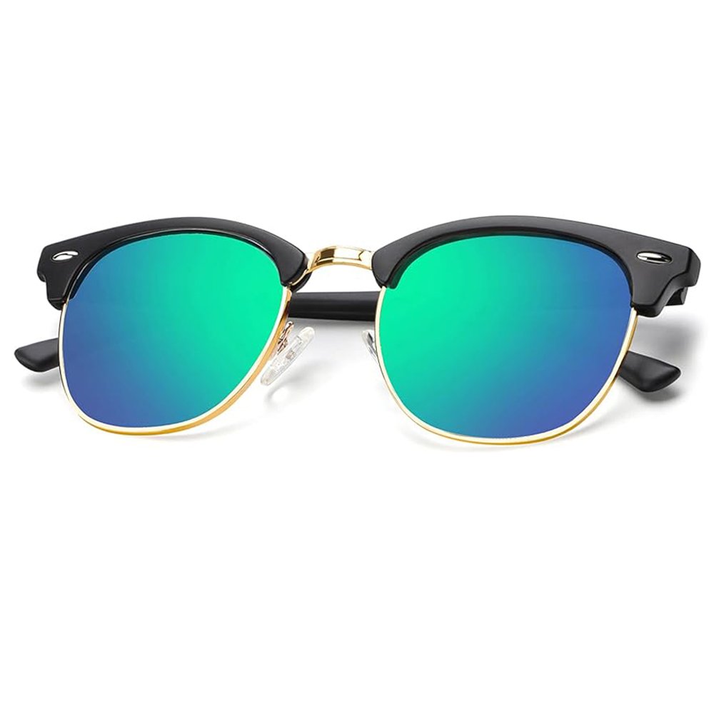 Hot Selling Driving Fishing Sun Glasses Semi-rimless Women Men Custom Logo Polarized UV400 Sunglasses