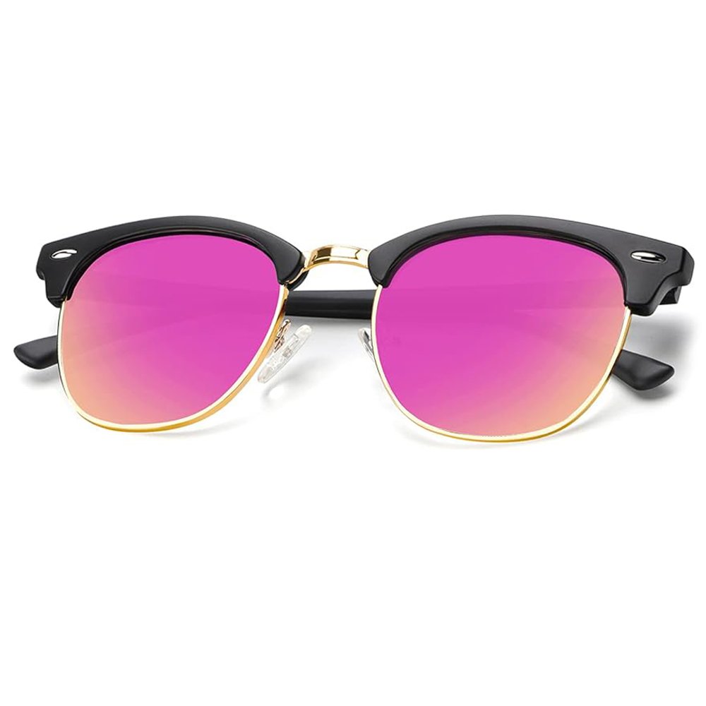 Hot Selling Driving Fishing Sun Glasses Semi-rimless Women Men Custom Logo Polarized UV400 Sunglasses