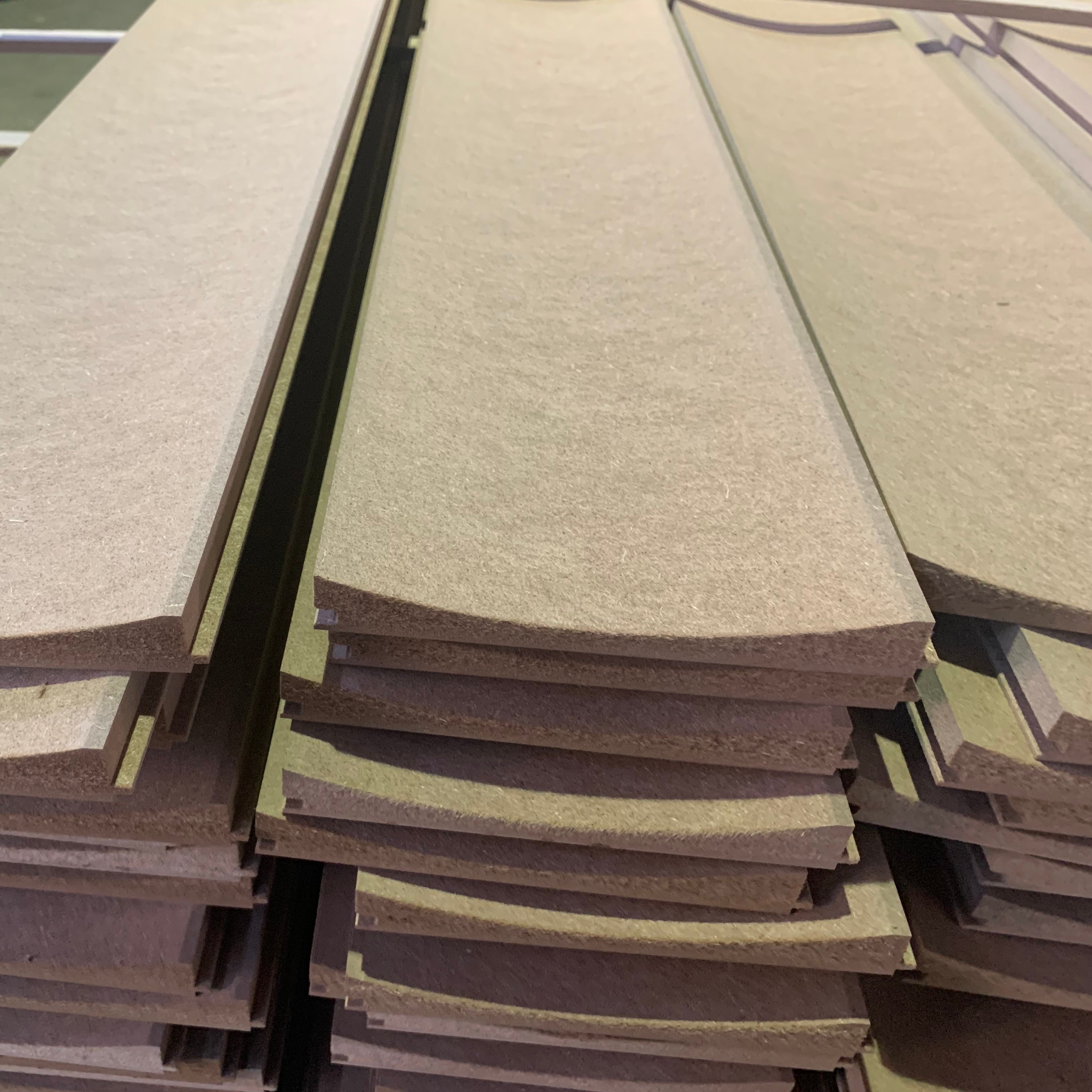 White Primed MDF Wall Panel T&G Boards