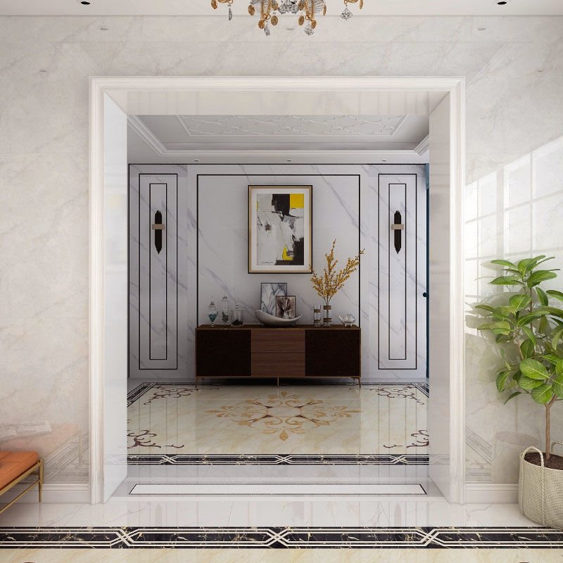 Hot Sale White PS Decorative Mouldings Water-Proof Interior Home Decoration Accessories Skirting Boards and Door Casing
