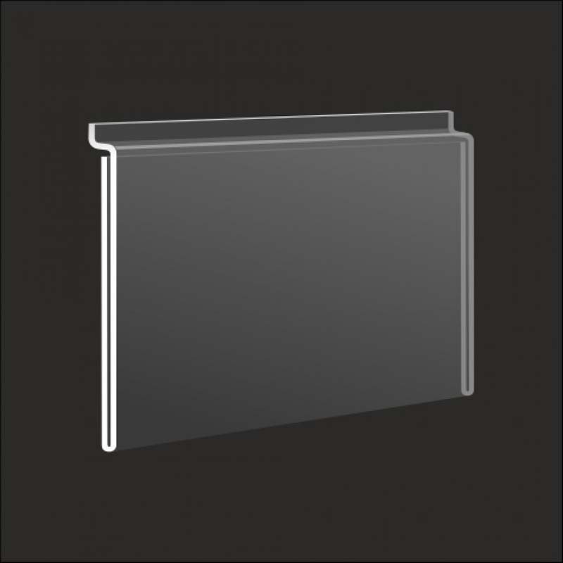 Slatwall Acrylic Sign Holder 8.5 x 11 5 X 7 clear Acrylic Slatwall Poster Holder Acrylic Slatwall Shelf With Sign Holder