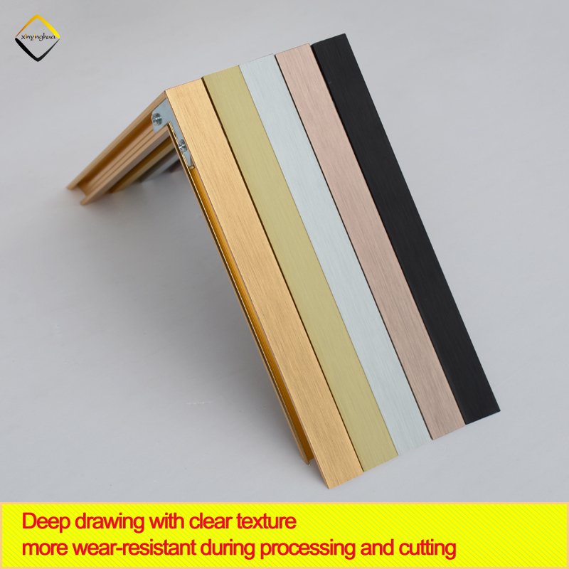 LB2407B Factory Wholesale Custom Size Metal Photo Frame Poster Aluminium Picture Frames Moulding Aluminum Profile