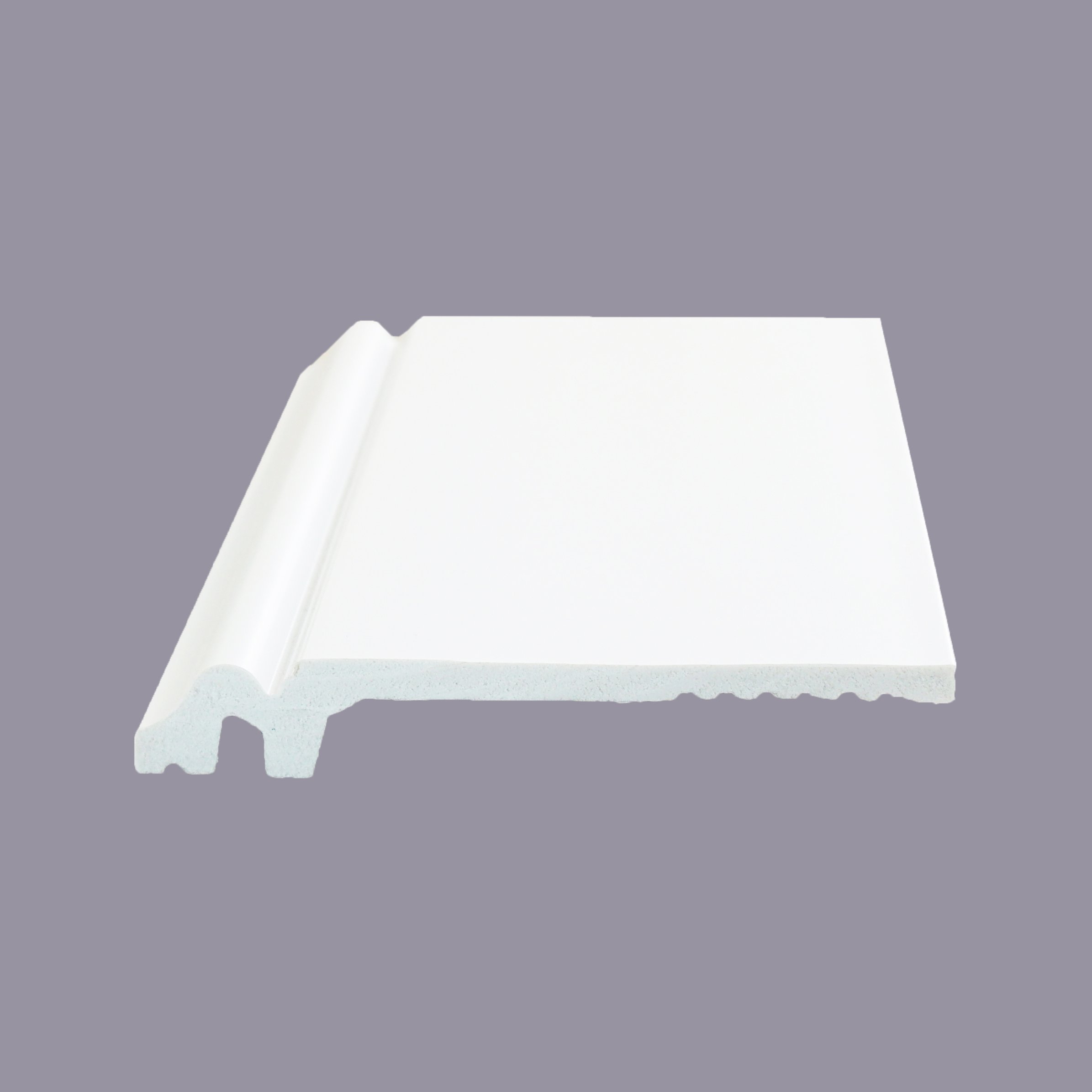New Arrival 75mm/100mm Decorative Wall PS Polyurethane Foam Plastci Skirting Board