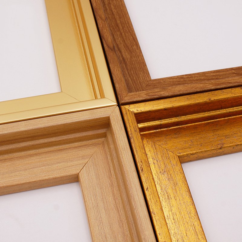 Wholesale Ps Floating Canvas Frame Wood Picture Frames for Home Decor Painting Frame Plastic Customized Logo Digital Printing