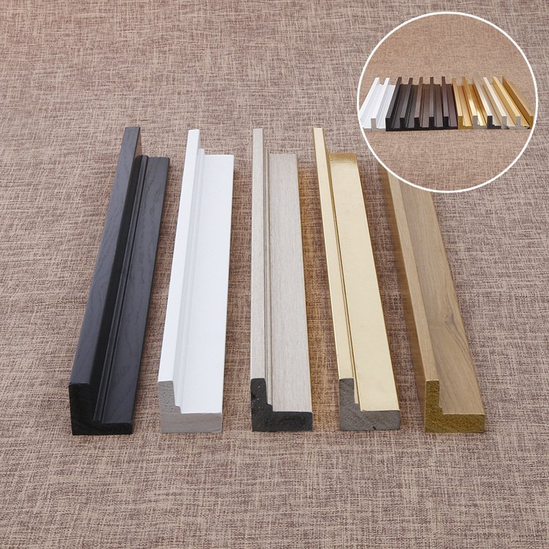 Wholesale Ps Floating Canvas Frame Wood Picture Frames for Home Decor Painting Frame Plastic Customized Logo Digital Printing