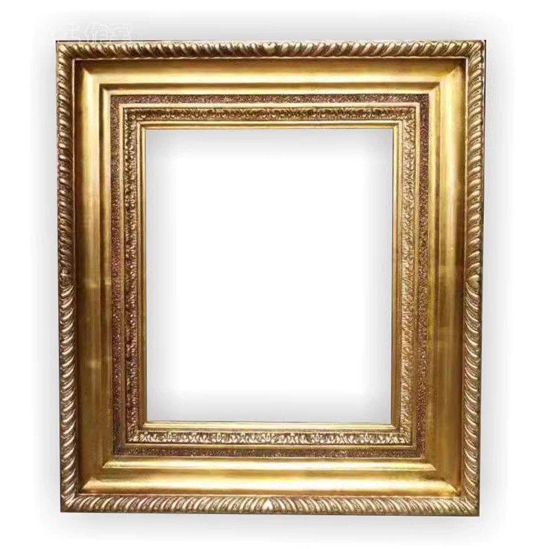 Vintage Solid Wood Picture Photo Frames Moulding Oil Painting Frame for Wall Decoration Painting Mirror Antique Home Decoration
