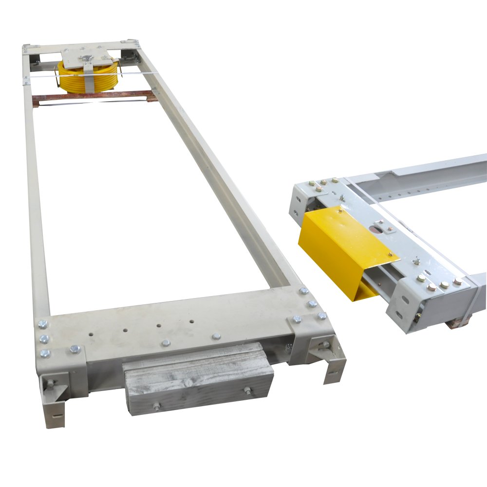 Elevator Modernization Solution Counter Weight Frame With Nylon Sheave