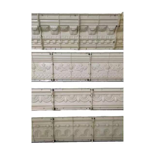 Worry-free After-sales Exterior Precast Concrete Cornice Moulding Mold Silicone Rubber For Plaster Casting Cornice Mold