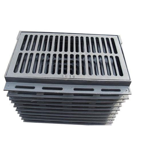 Ductile cast iron water channel grating with Frames