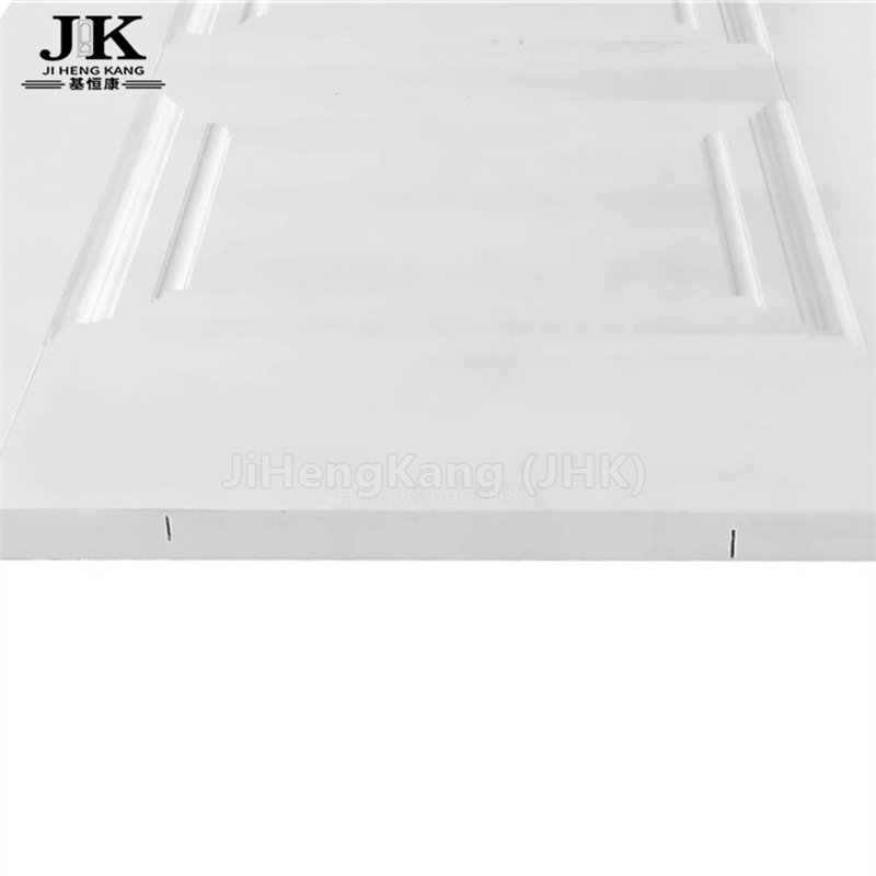 JHK-M03 Rosewood Veneer Wood Door With N-Ash Texture Surface Unfinished, Embossed, Raise Panel Veneer Moulded Door