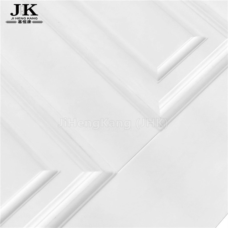 JHK-M03 Rosewood Veneer Wood Door With N-Ash Texture Surface Unfinished, Embossed, Raise Panel Veneer Moulded Door