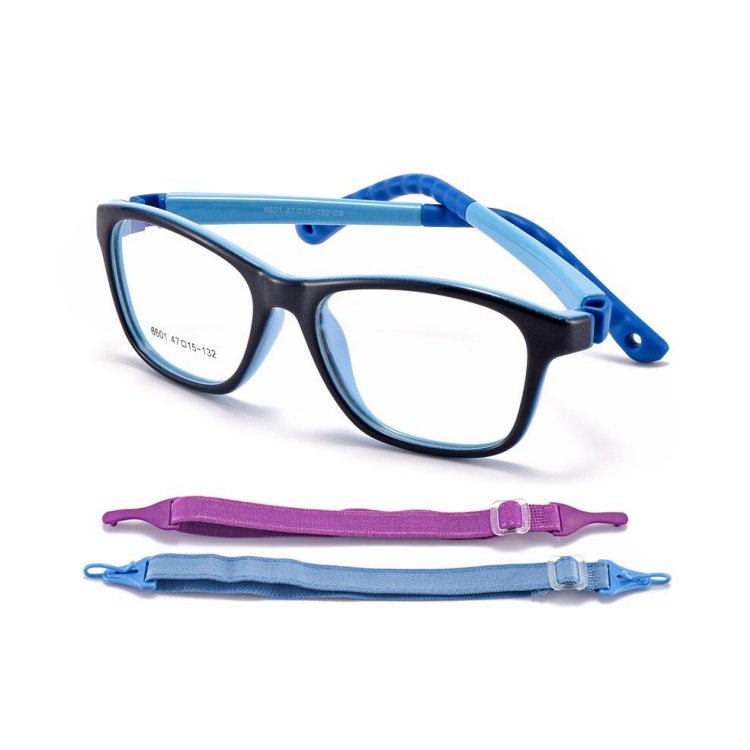 Ant Blue Light Glasses Unbreakable Flexible Kids Glasses Frame School Girl Glasses for Kids