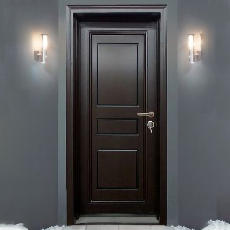 High quality interior wood door bedroom modern wooden slab door for house