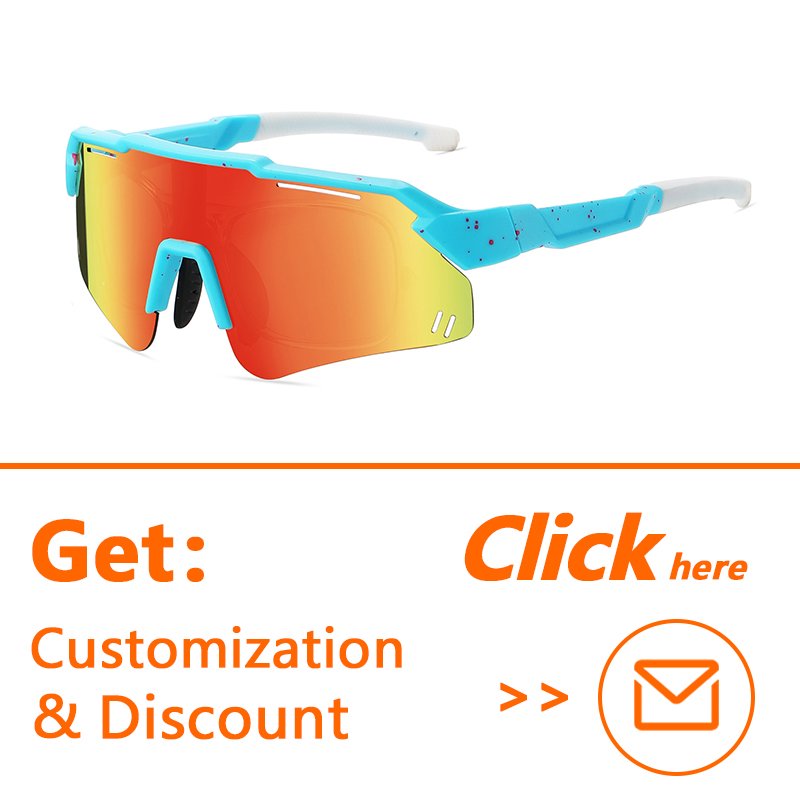 Wholesale PC Frame TAC Lens Designer Custom Children Outdoor Cycling Sun Glasses Compatible myopia Fashion Kids Sport Sunglasses