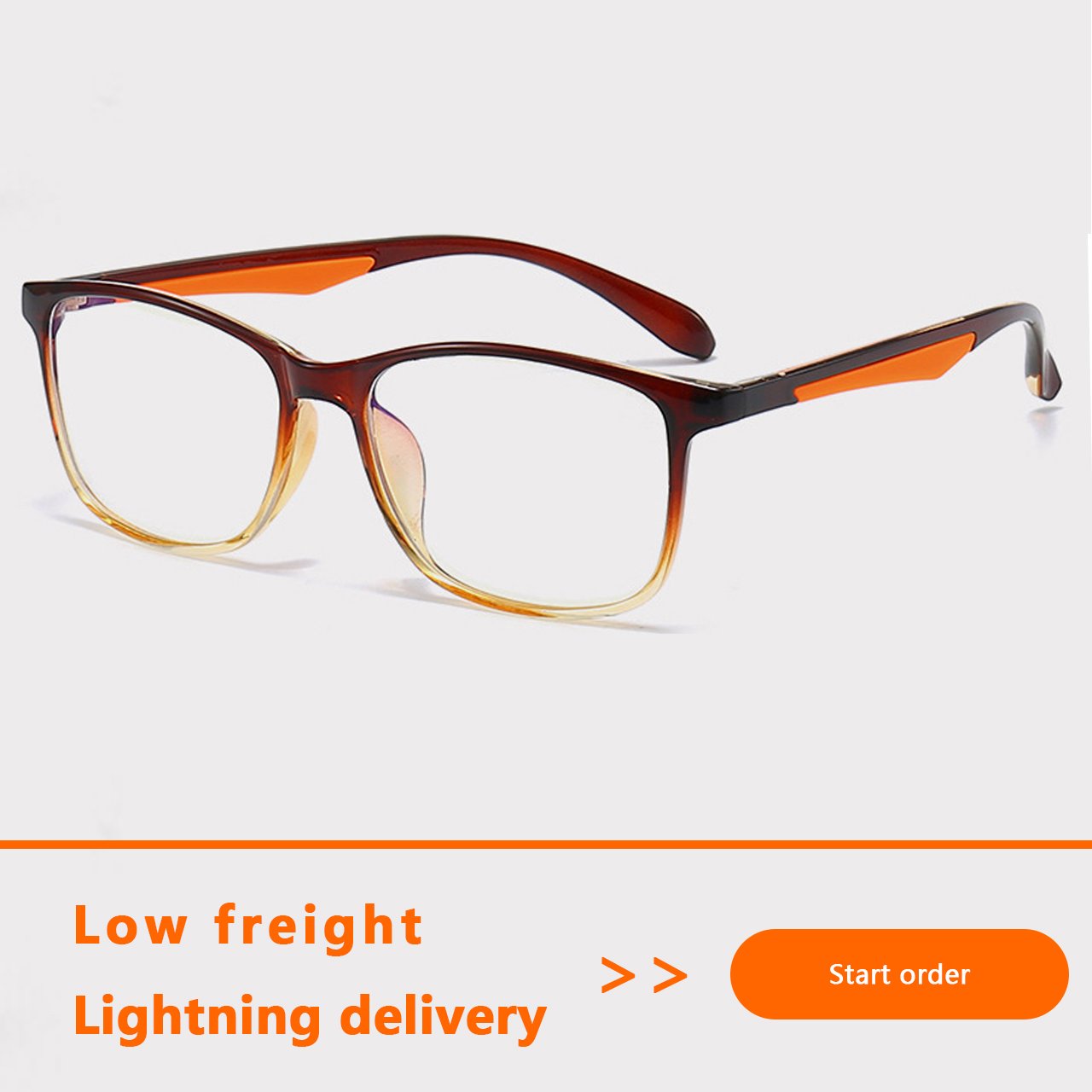 Fashion 2024 New Hot Sale Lightweight Eyeglasses Wholesale Optical TR90 Frame Eyewear Blue Light Blacking Eye Glasses