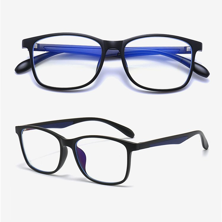 Fashion 2024 New Hot Sale Lightweight Eyeglasses Wholesale Optical TR90 Frame Eyewear Blue Light Blacking Eye Glasses