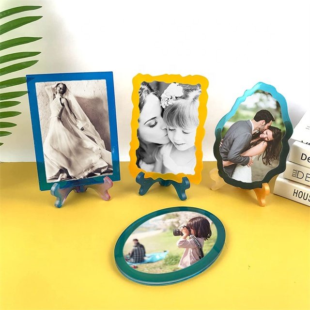 DLR915 Photo Frame Epoxy Mold for DIY Craft Resin Decorative Craft Jewelry Making Mold Silicone Mould