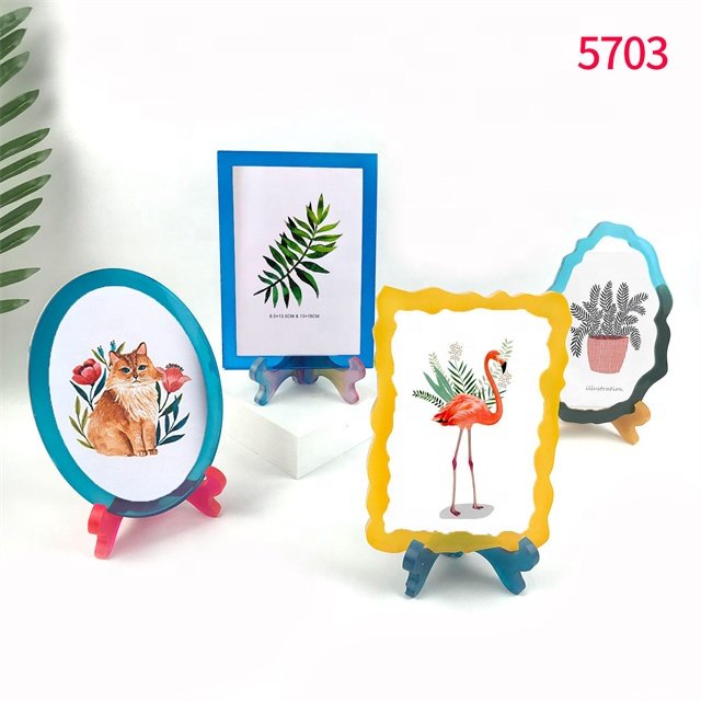 DLR915 Photo Frame Epoxy Mold for DIY Craft Resin Decorative Craft Jewelry Making Mold Silicone Mould