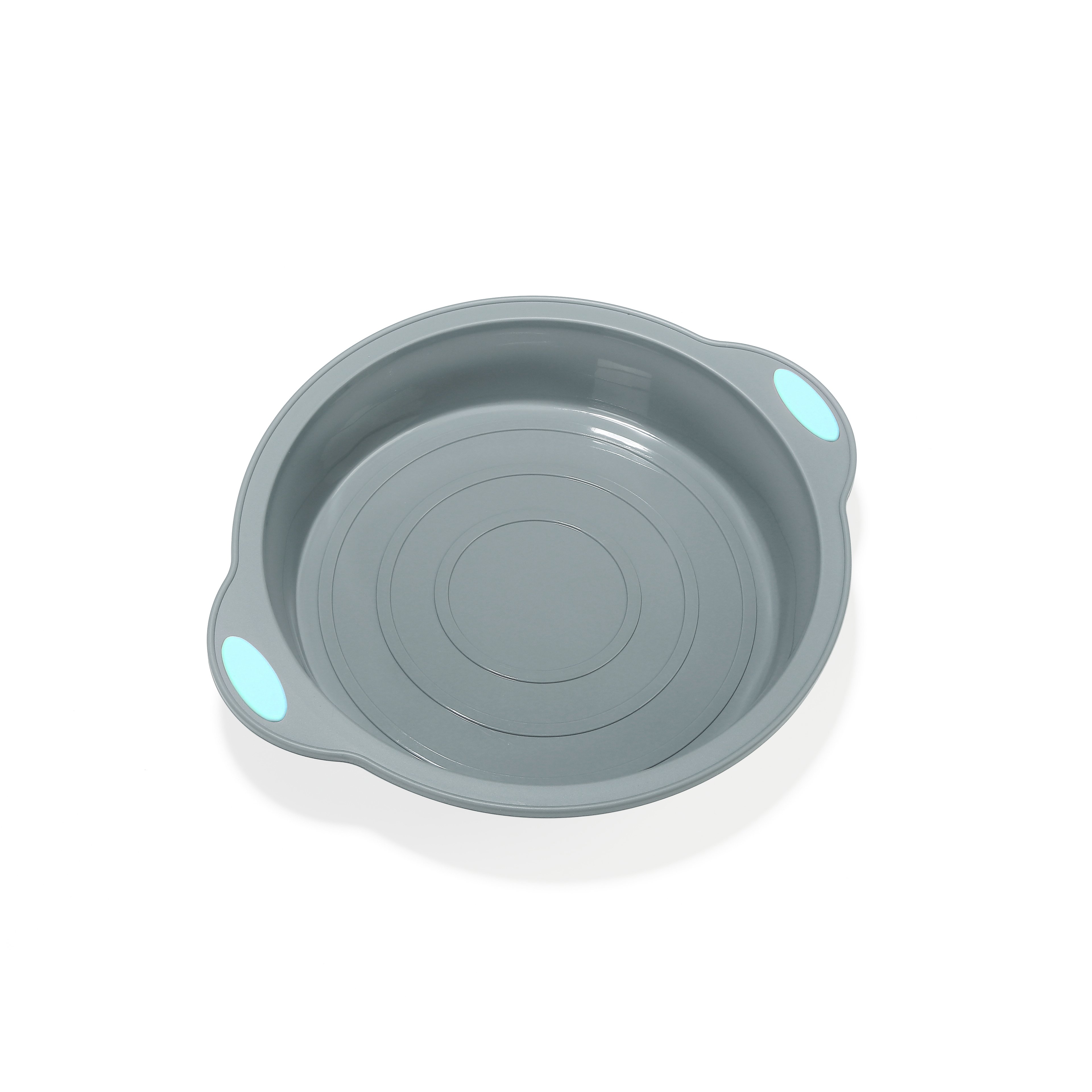 Bicolor round Pan with Metal Frame Eco-Friendly Cake Tools