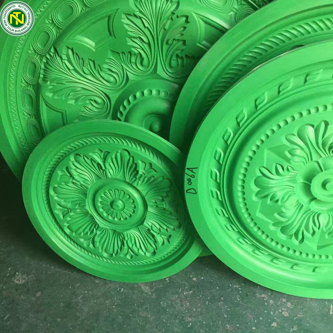 Nice styles Fiberglass mould China Gypsum mold decorative line cornice mouldings Ceiling decoration