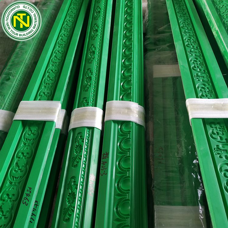 Nice styles Fiberglass mould China Gypsum mold decorative line cornice mouldings Ceiling decoration