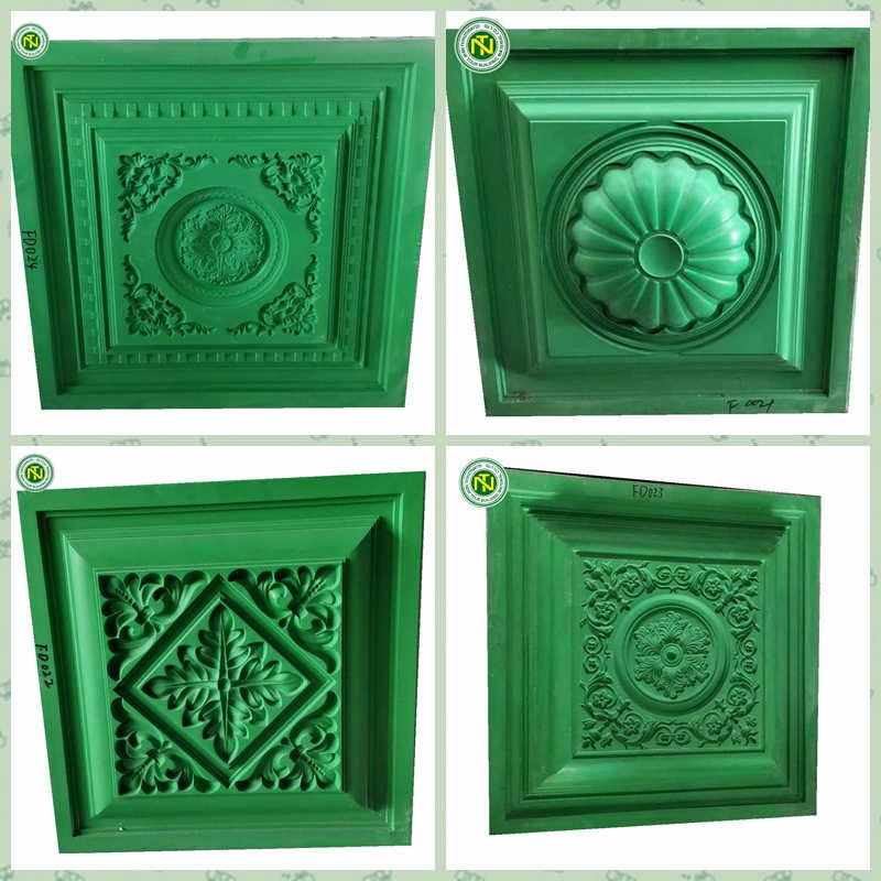 Nice styles Fiberglass mould China Gypsum mold decorative line cornice mouldings Ceiling decoration