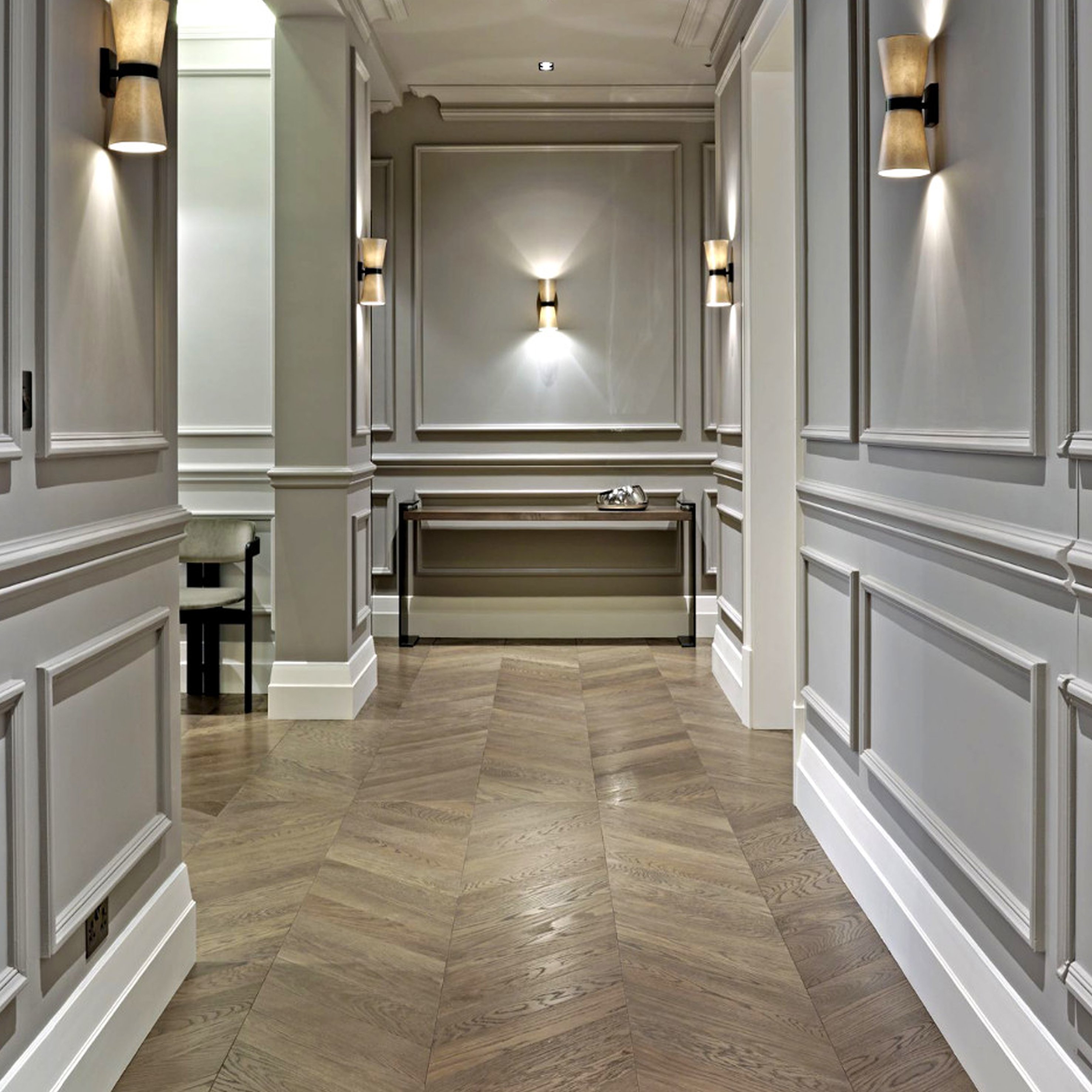 White Primed Finger Joint Wood Waterproof Baseboard Pine Baseboards Moulding Skirting Board