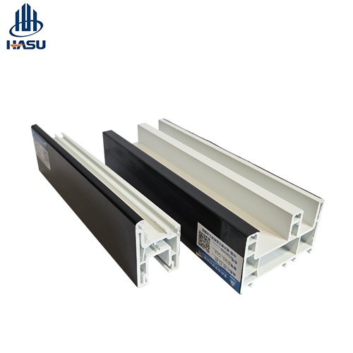 Top Manufacturers' High Quality 80mm White UPVC PVC Profiles Sliding Door Window Frames Casement in OEM ODM Building Moulding