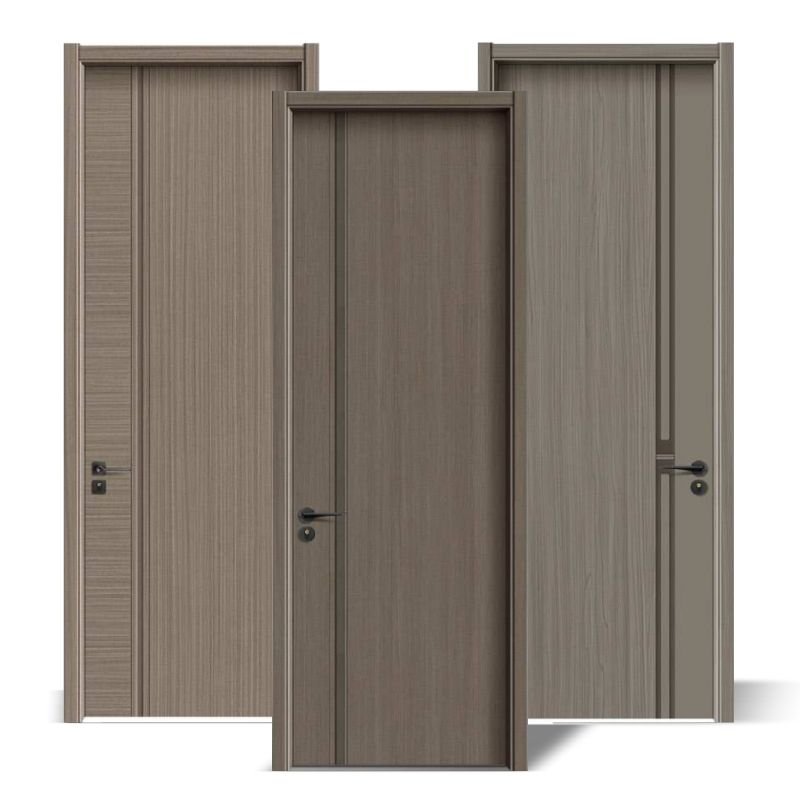 Quality bedroom Melamine wooden door skin with door stopper designs doors for houses