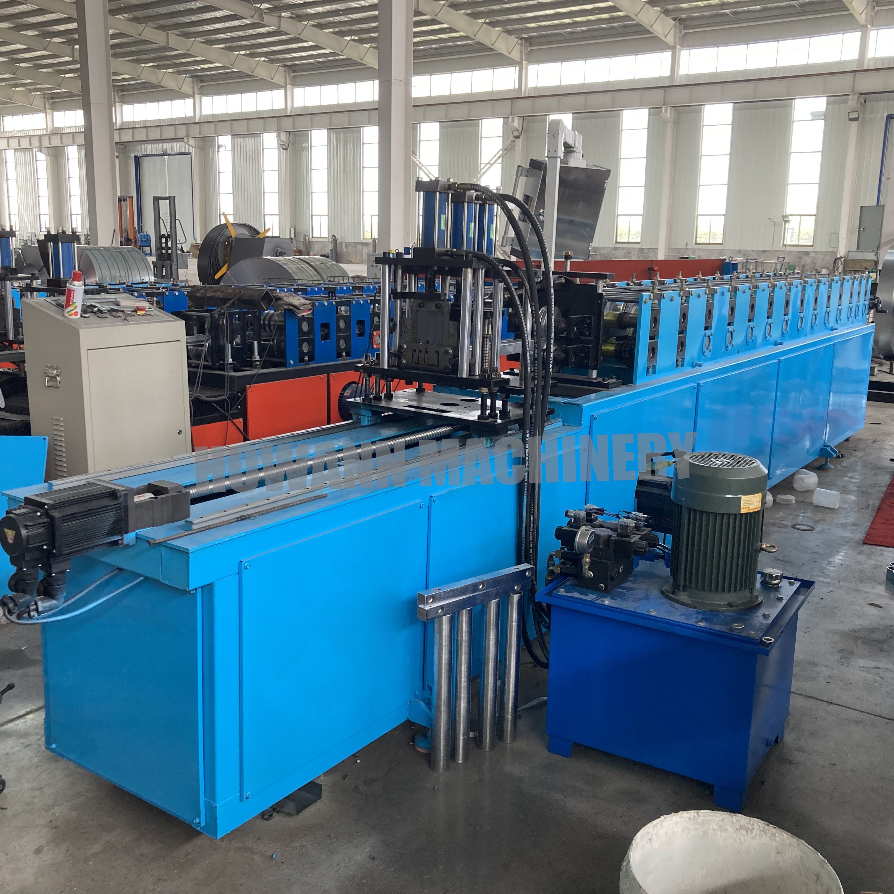 Automatic C Purlin Forming Steel Frame Purlin Machine C Purlin Roll Forming Machine C Channel Cold Roll Forming Machine