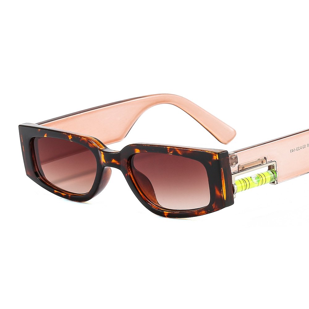 2024 Hot selling new trendy vintage multi colored sunglasses retro custom logo small square frame sunglasses
