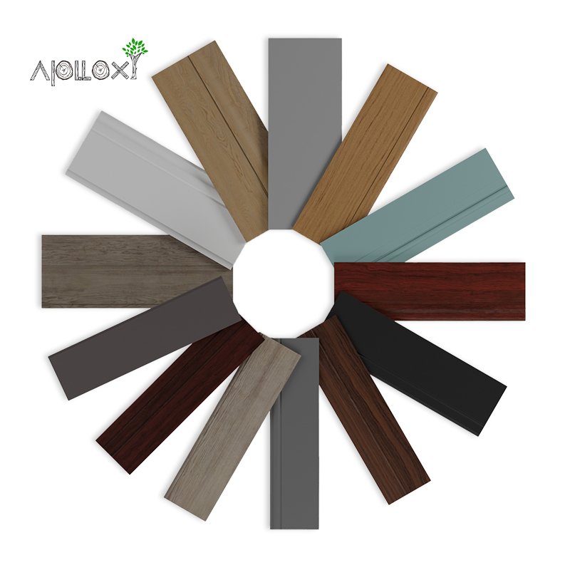 Chinese Famous Factory Modern Picture Frame Moulding Wood White Primed Baseboard Frame Mouldings