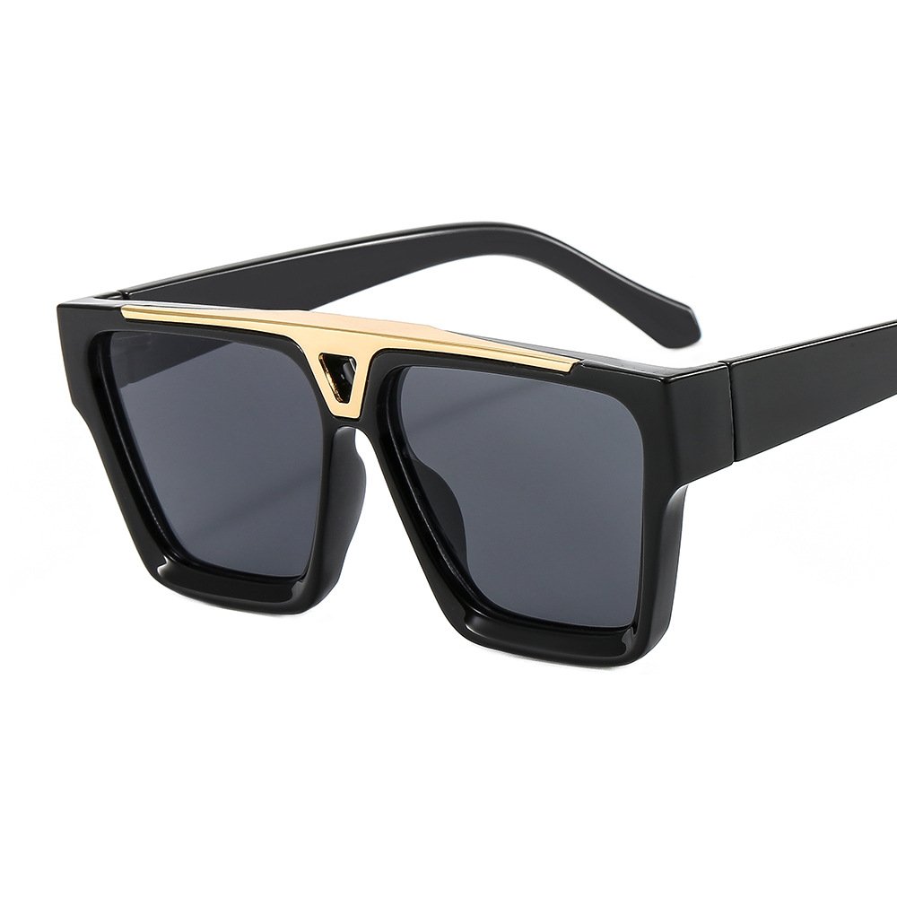 EISHEE 6005 2024 new sunglasses unique oversized plastic metal designer shades custom women men retro Fashion sun glasses UV400