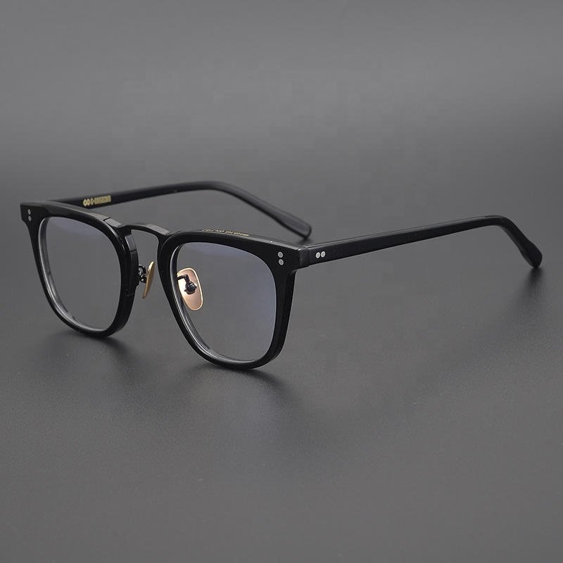 New Japan Japanese 100% Handmade Pure Acetate Acet Titanium Optical Luxury Top Quality Eyeglasses Frames