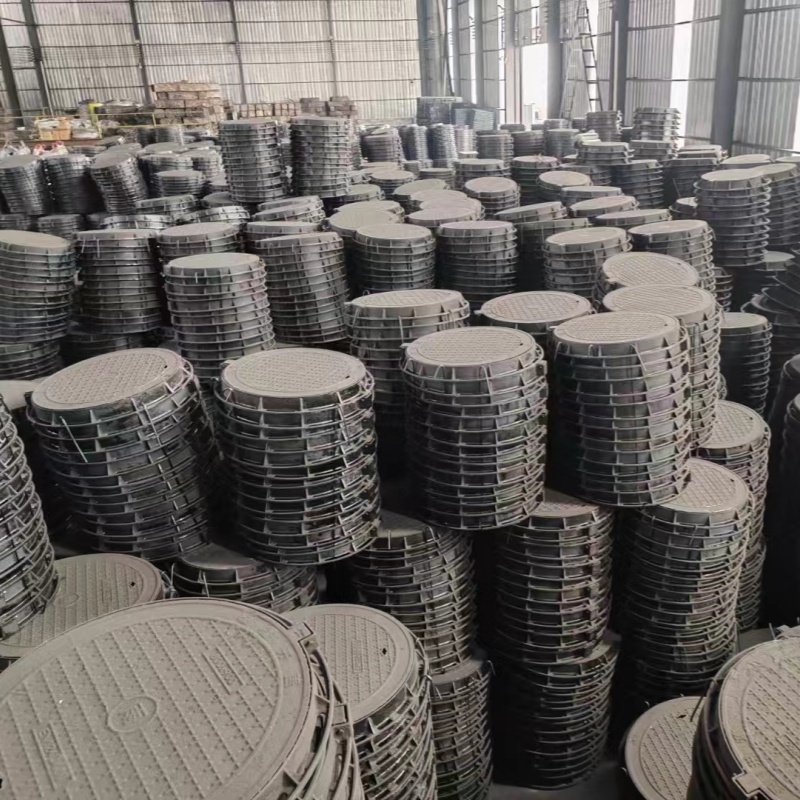 High Quality Recessed Cement Ductile Cast Iron Manhole Cover and Drain Grating Hot-sale Roadway Products
