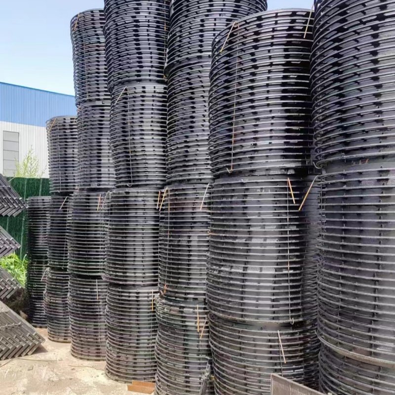 High Quality Recessed Cement Ductile Cast Iron Manhole Cover and Drain Grating Hot-sale Roadway Products
