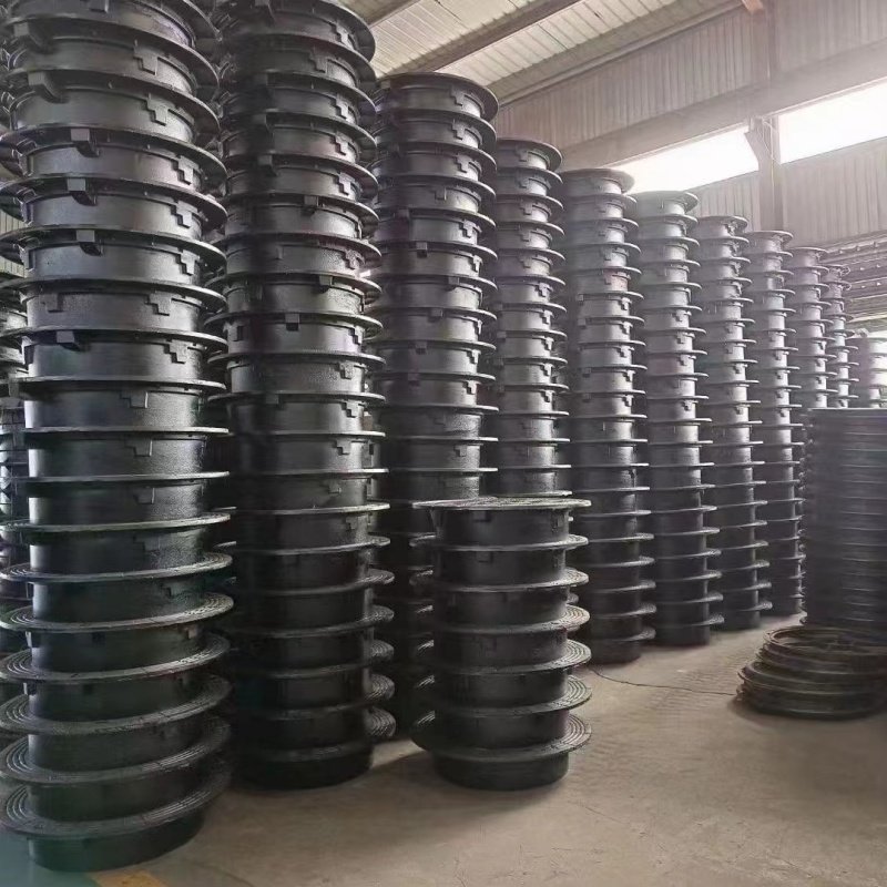 High Quality Recessed Cement Ductile Cast Iron Manhole Cover and Drain Grating Hot-sale Roadway Products