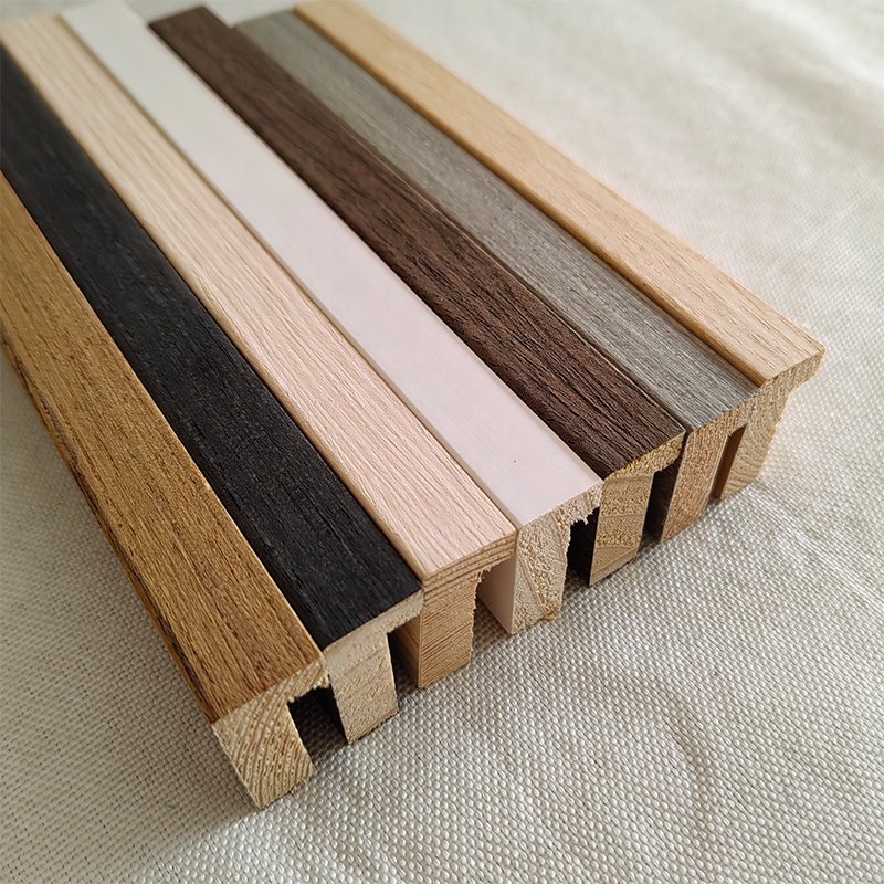 China 15x28 mm matte black Solid Wood photo Frame Moulding white grain wood timber frame mouldingprofiles