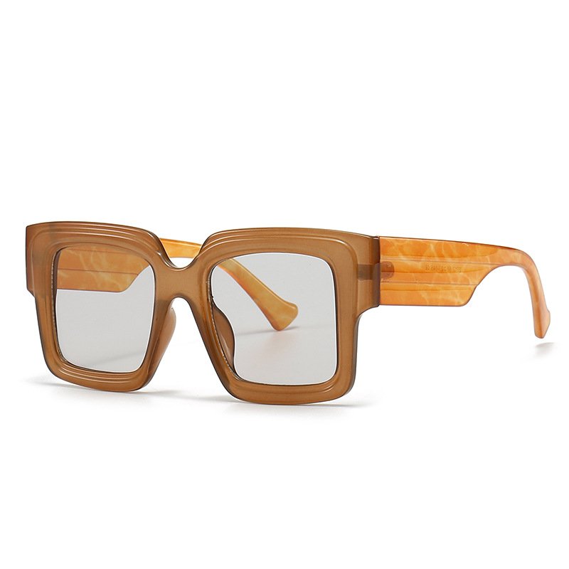 Dark Online Modern Luxury Eyewear Men Anti Blue Light Readers Eyeglasses Retro Square Oversized Eyeglass Frames Men