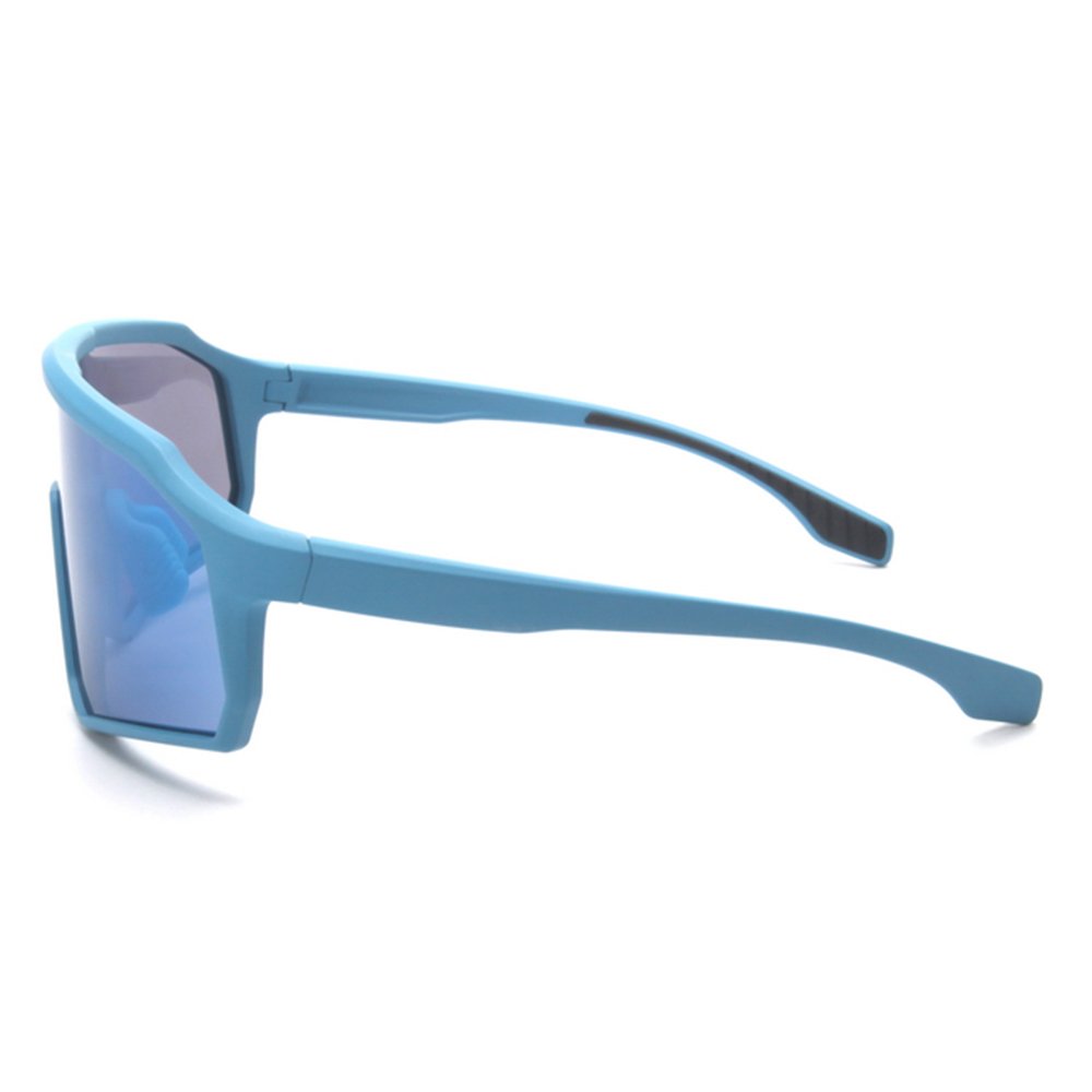 Custom Kids Sports Cycling Running Sunglasses UV400 Protection Baby Blue PC Lens Youth Baseball Biking Glasses