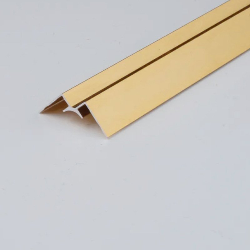 Good quality ps moulding frames yiwu Triangular Aluminum Alloy internal corner for window moulding designs