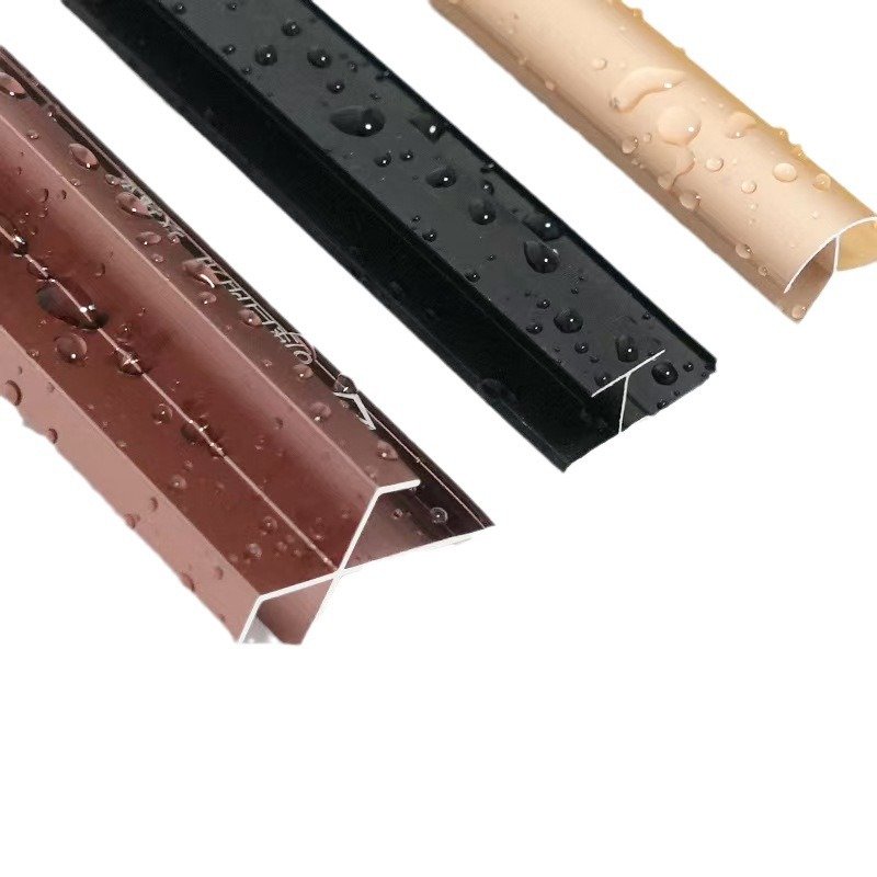 Good quality ps moulding frames yiwu Triangular Aluminum Alloy internal corner for window moulding designs