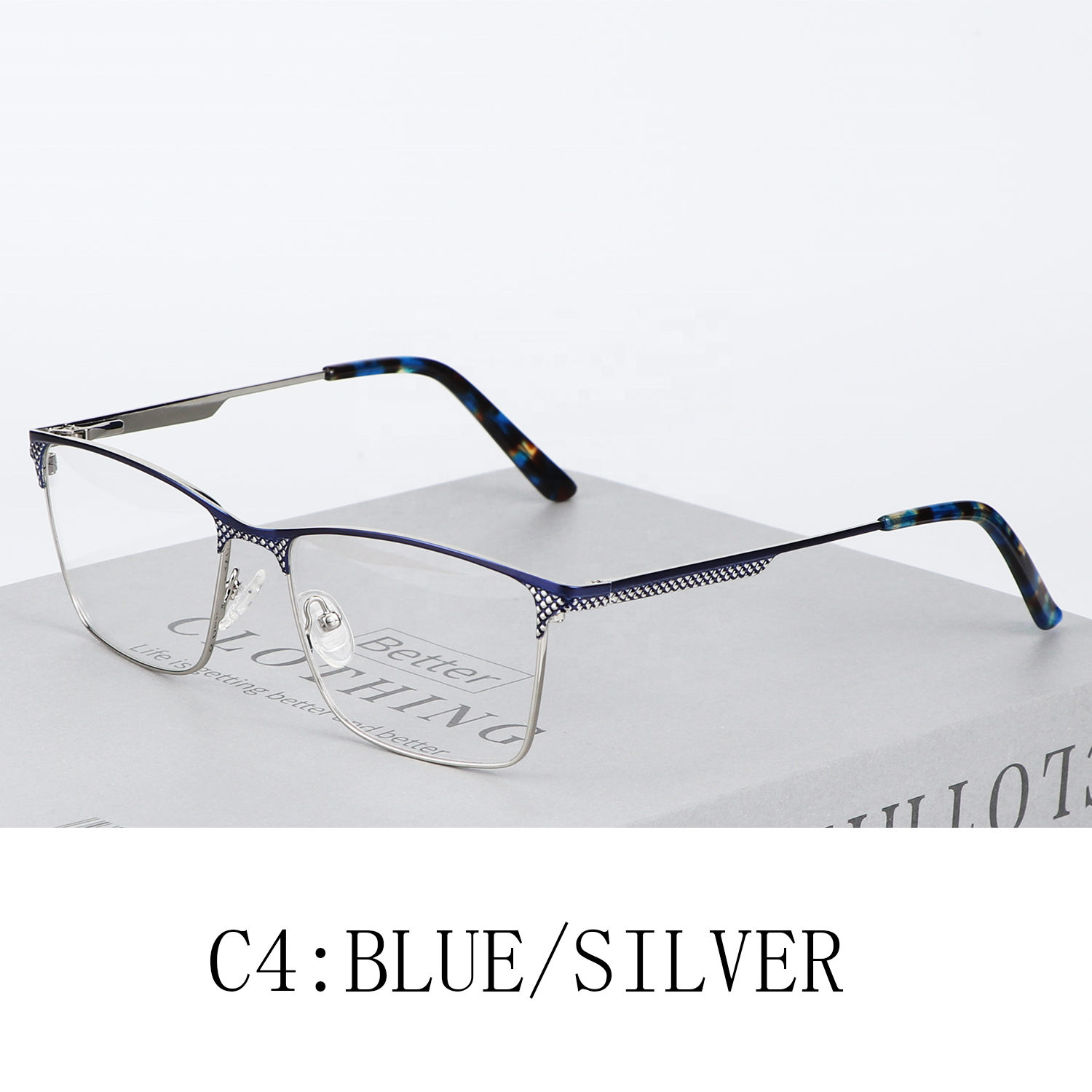 Men's New Optical Eyeglasses Full Frame Glasses Men Business Glasses Alloy Optical Frame